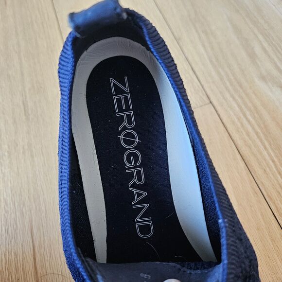 Cole Haan Womens Zerogrand Running Shoes Navy Blue W06730 Low Top Lace Up 9B - Picture 7 of 9